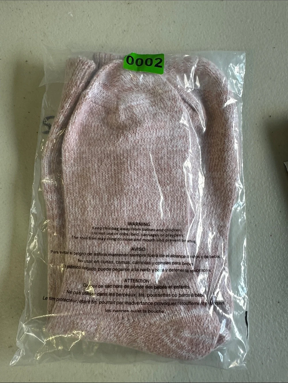 Women’s UGG Soft Knit Pink Crew Socks G002